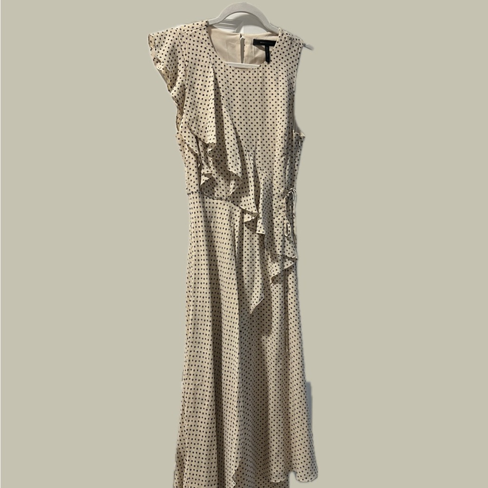 BCBG Ruffle midi dress - Picture 3 of 6